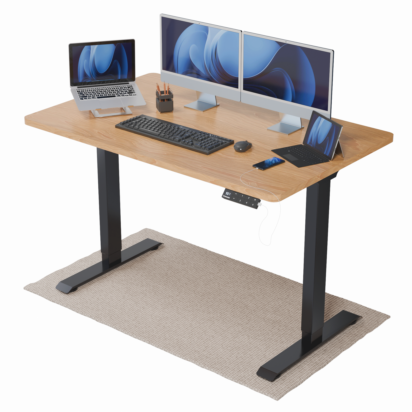 Intellidesk Eco Dual Height Adjustable Standing Desk