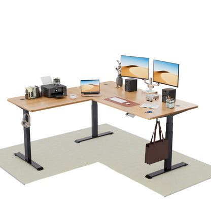 Intellidesk Studio L-Shape Height Adjustable Standing Desk
