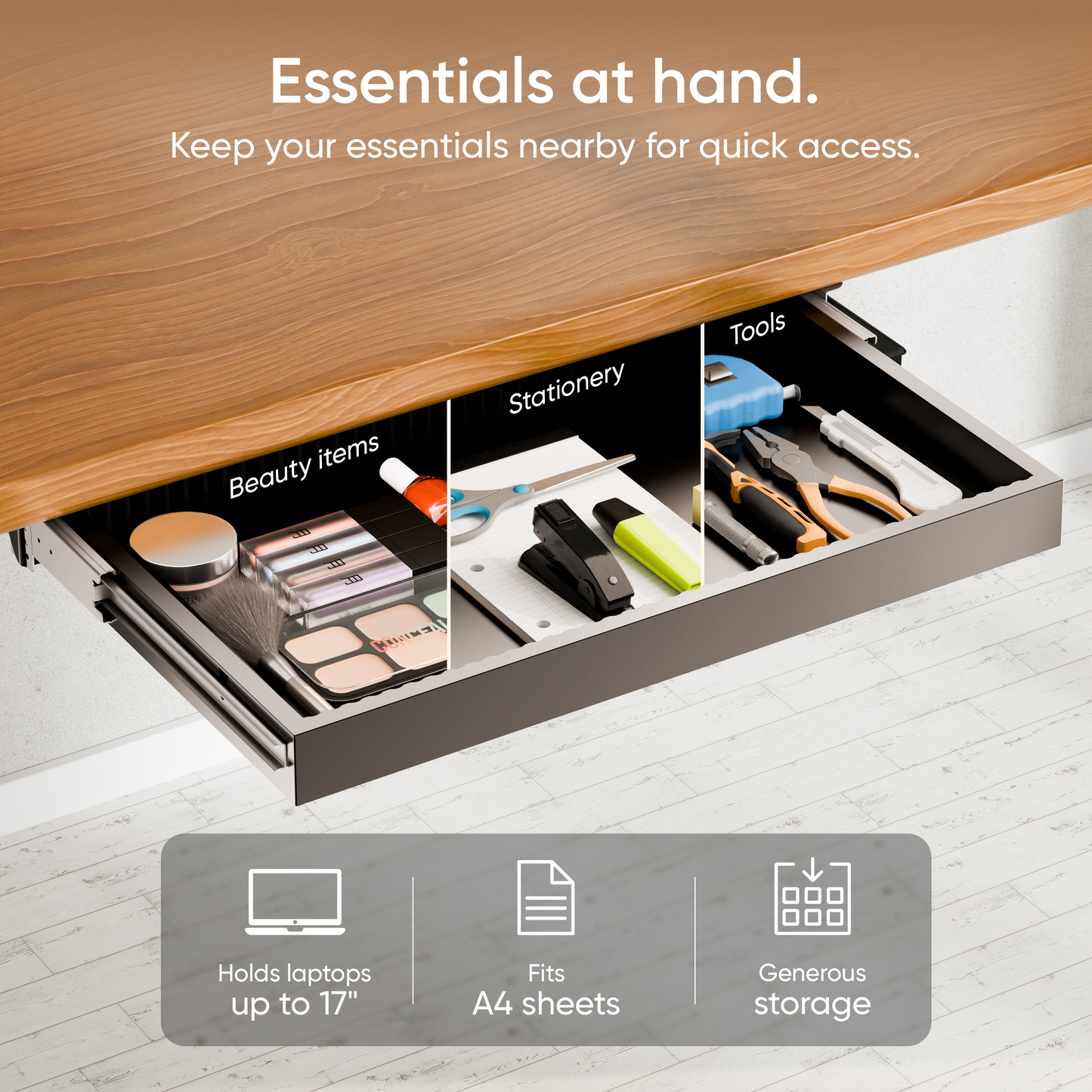 Under Desk Drawer